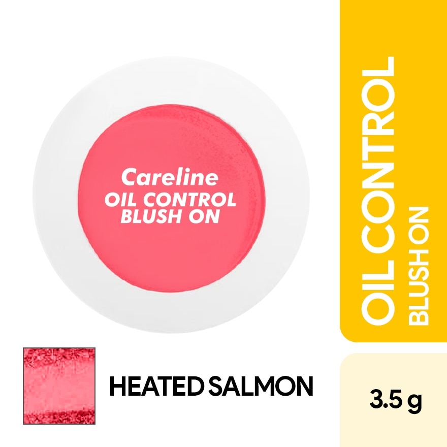 CARELINE Single Blush On Heated Salmon 3.5g image
