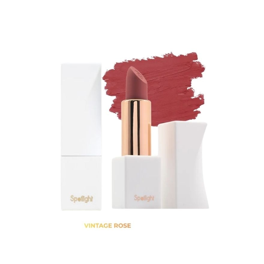 SPOTLIGHT Velvet Matte Lipsticks Vintage Rose 3.4g image