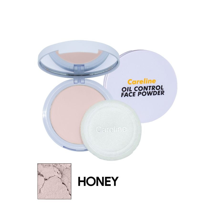 CARELINE Oil Control Face Powder 04 Honey 10g image