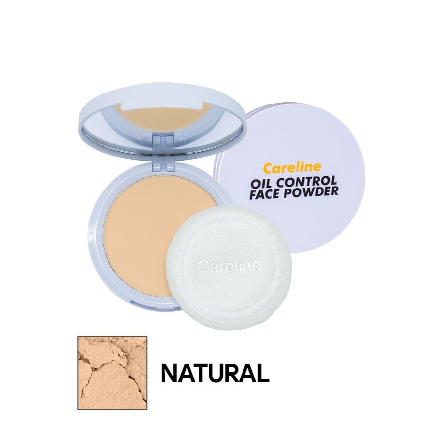 CARELINE Oil Control Face Powder 02 Natural 10g image