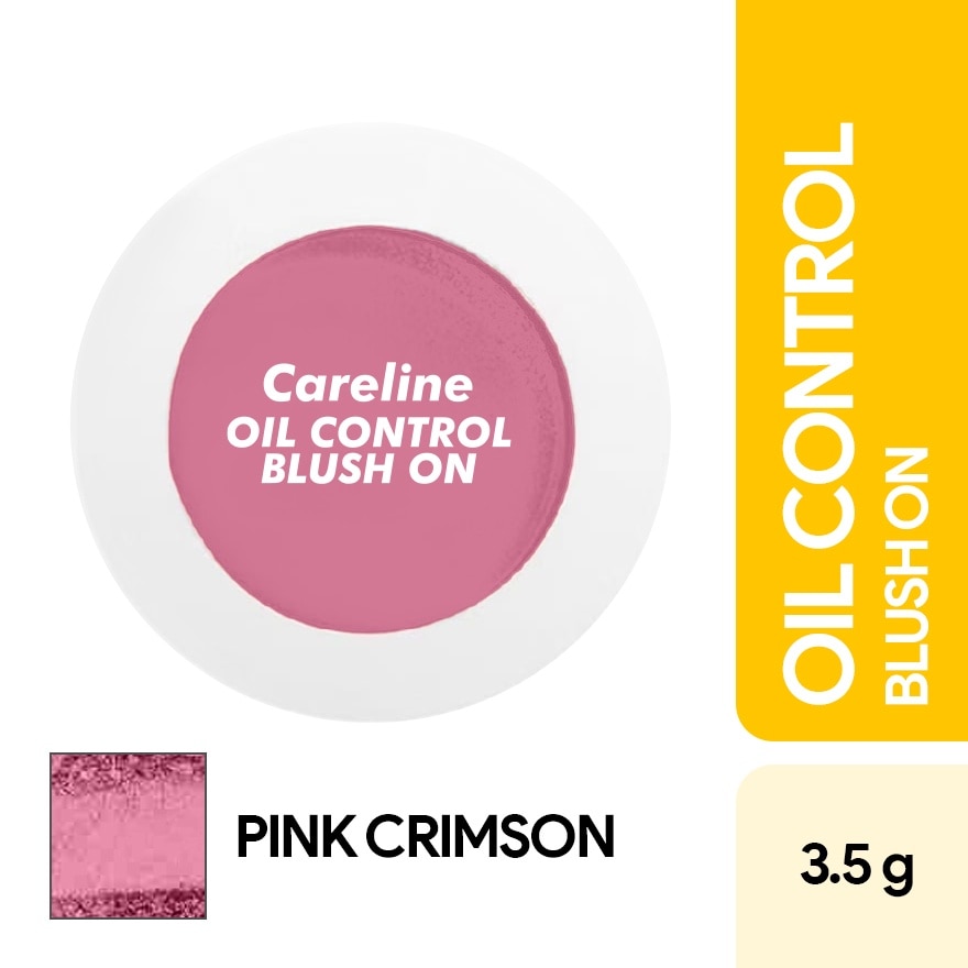 CARELINE Single Blush On Pink Crimson 3.5g image
