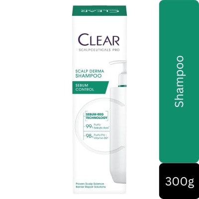 CLEAR - CLEAR Scalp Derma Shampoo Sebum Control 300g image