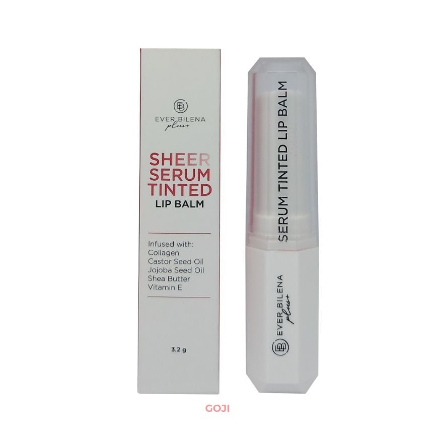 EVER BILENA Plus Sheer Serum Tinted Lip Balm Goji 3.2g image