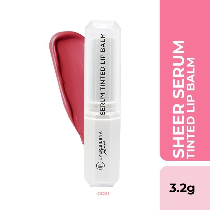 EVER BILENA Plus Sheer Serum Tinted Lip Balm Goji 3.2g image