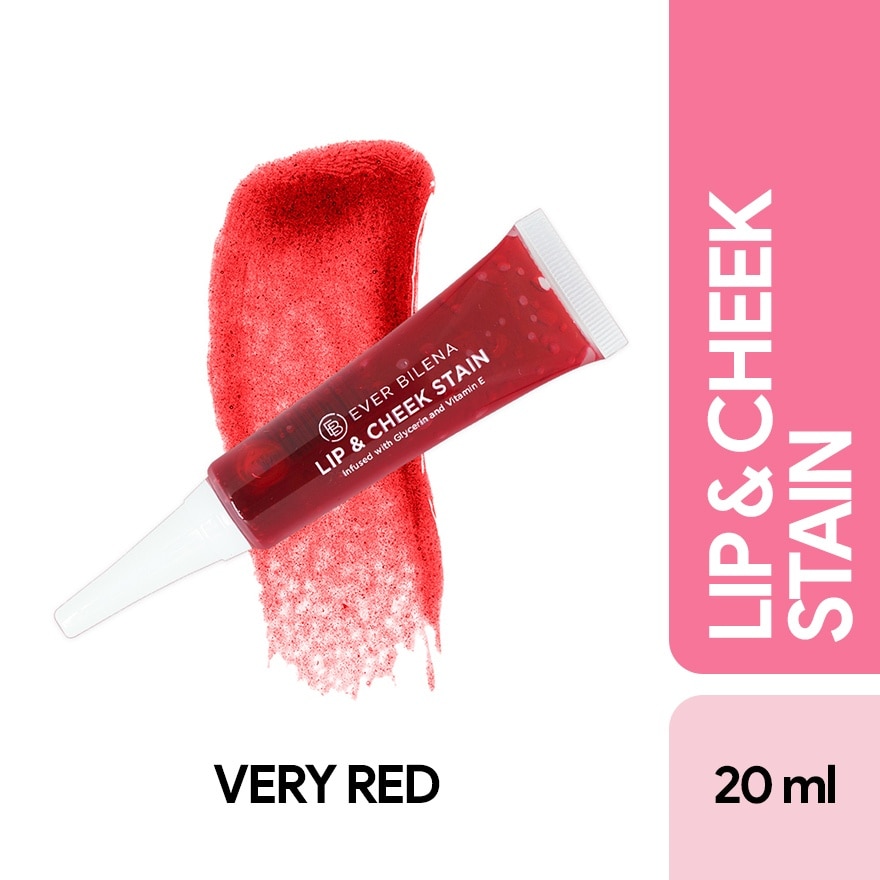 EVER BILENA Lip & Cheek Stain Very Red 20ml image