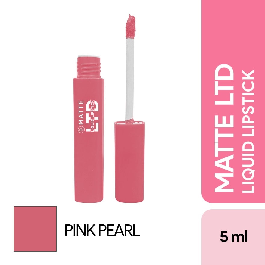 EVER BILENA Matte LTD Liquid Lipstick Pink Pearl 5ml image