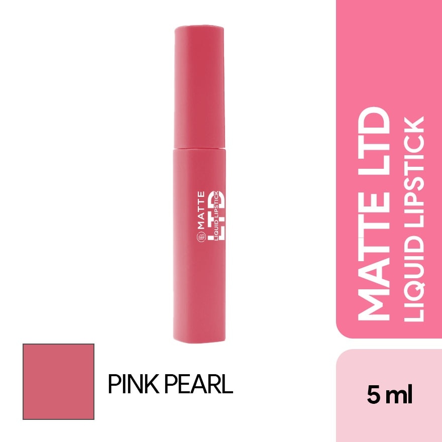 EVER BILENA Matte LTD Liquid Lipstick Pink Pearl 5ml image