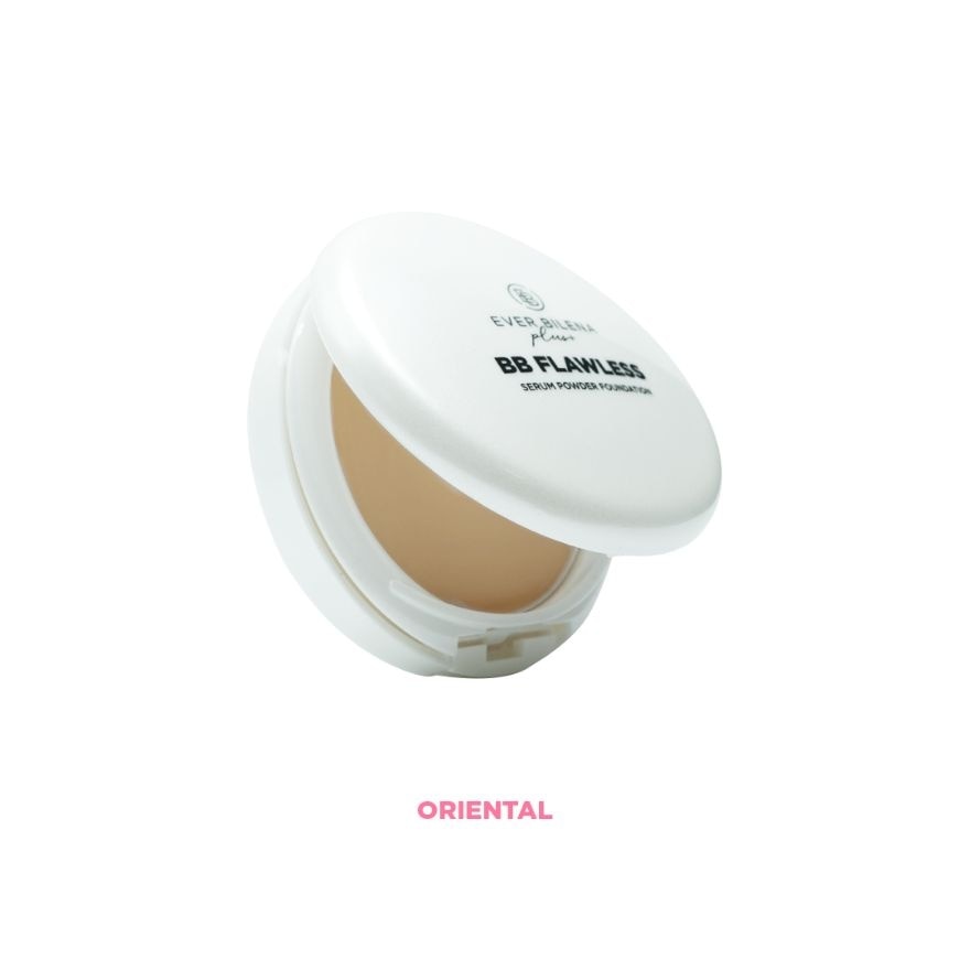 EVER BILENA Plus BB Flawless Serum Powder Foundation Oriental 8g image