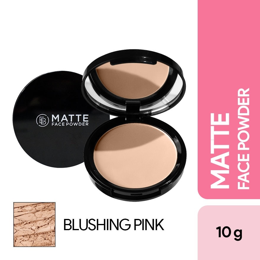 EVER BILENA Matte Face Powder Blush Pink 10g image