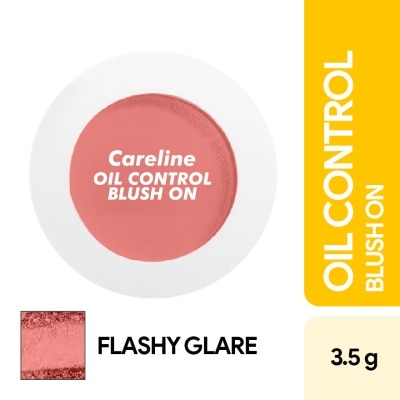 CARELINE - CARELINE Oil Control Single Blush On Flashy Glare 3.5g image