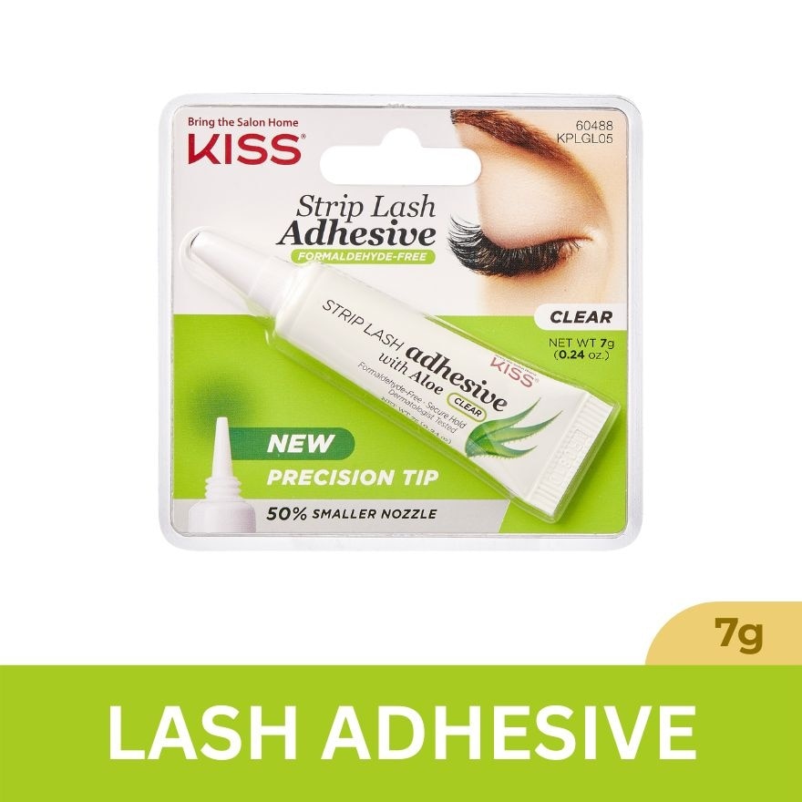 KISS Strip Lash Adhesive With Aloe Clear 7g image