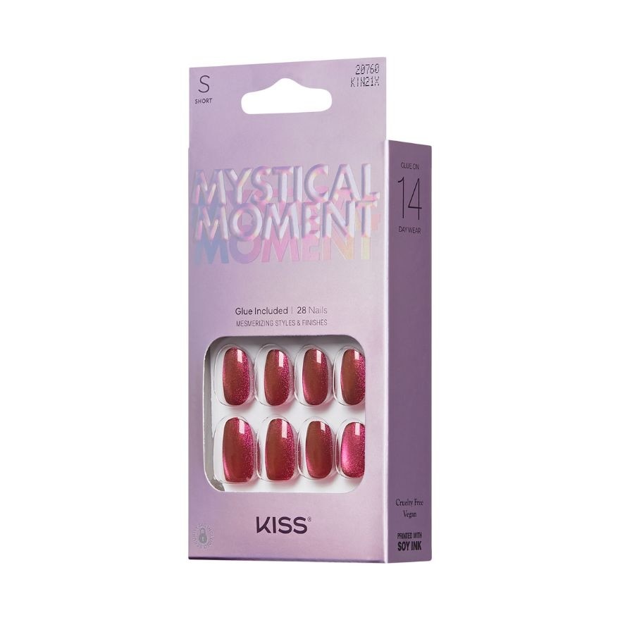 KISS Mystical Moment Nails KIN21X Private Party Glue On Nails 10g image
