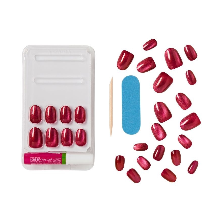 KISS Mystical Moment Nails KIN21X Private Party Glue On Nails 10g image
