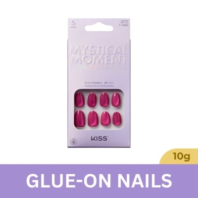 KISS - KISS Mystical Moment Nails KIN20X Bittersweet Baby Glue On Nails 10g image