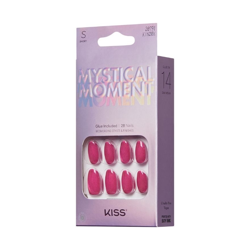KISS Mystical Moment Nails KIN20X Bittersweet Baby Glue On Nails 10g image