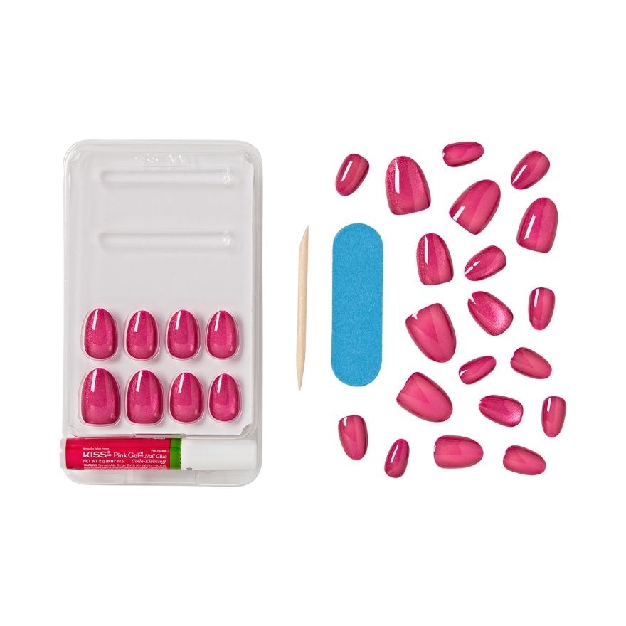 KISS Mystical Moment Nails KIN20X Bittersweet Baby Glue On Nails 10g image