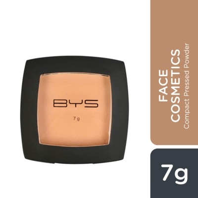 BYS - BYS Face Cosmetics Compact Powder 2 Layer with Sponge Dark 7g image