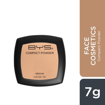 BYS - BYS Face Cosmetics Compact Powder 2 Layer with Sponge Medium 7g image