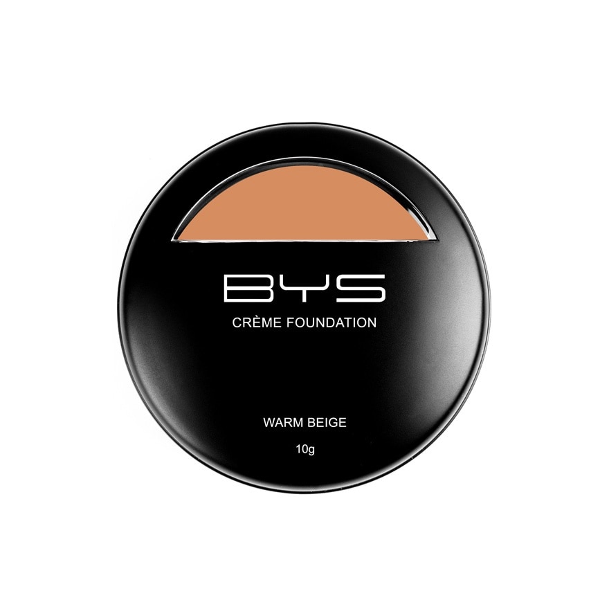 BYS Face Cosmetics Crème Foundation Warm Beige 10g image