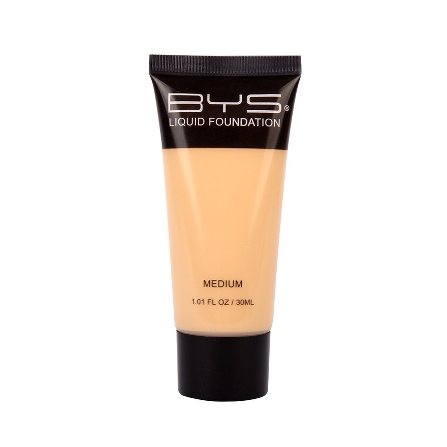 BYS Face Cosmetics Liquid Foundation Tube Medium 30ml image