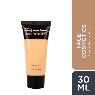 BYS - BYS Face Cosmetics Liquid Foundation Tube Medium 30ml image