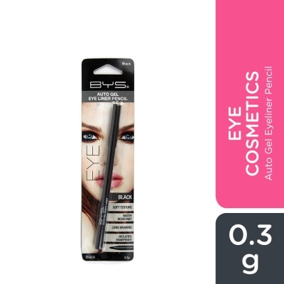 BYS - BYS Face Cosmetics Auto Gel Eyeliner Pencil Black 3g image