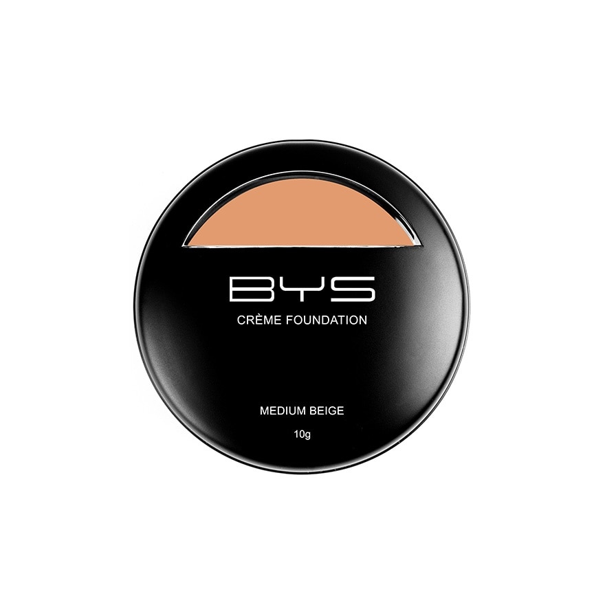BYS Face Cosmetics Crème Foundation Medium Beige 10g image