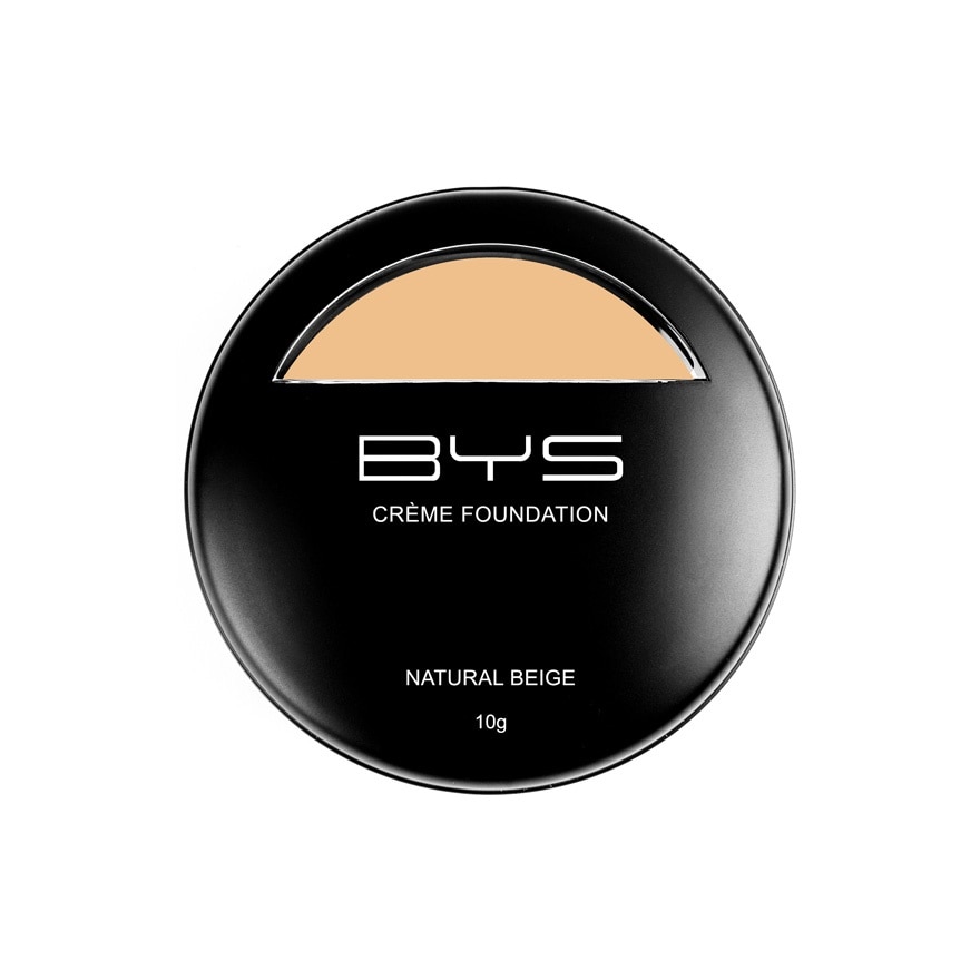 BYS Face Cosmetics Crème Foundation Natural Beige 10g image