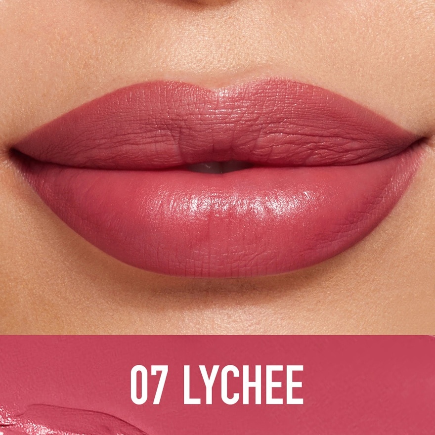 OTWOO Lip Makeup Hydrating Satin Lipstick 07 Lychee 3.8g image