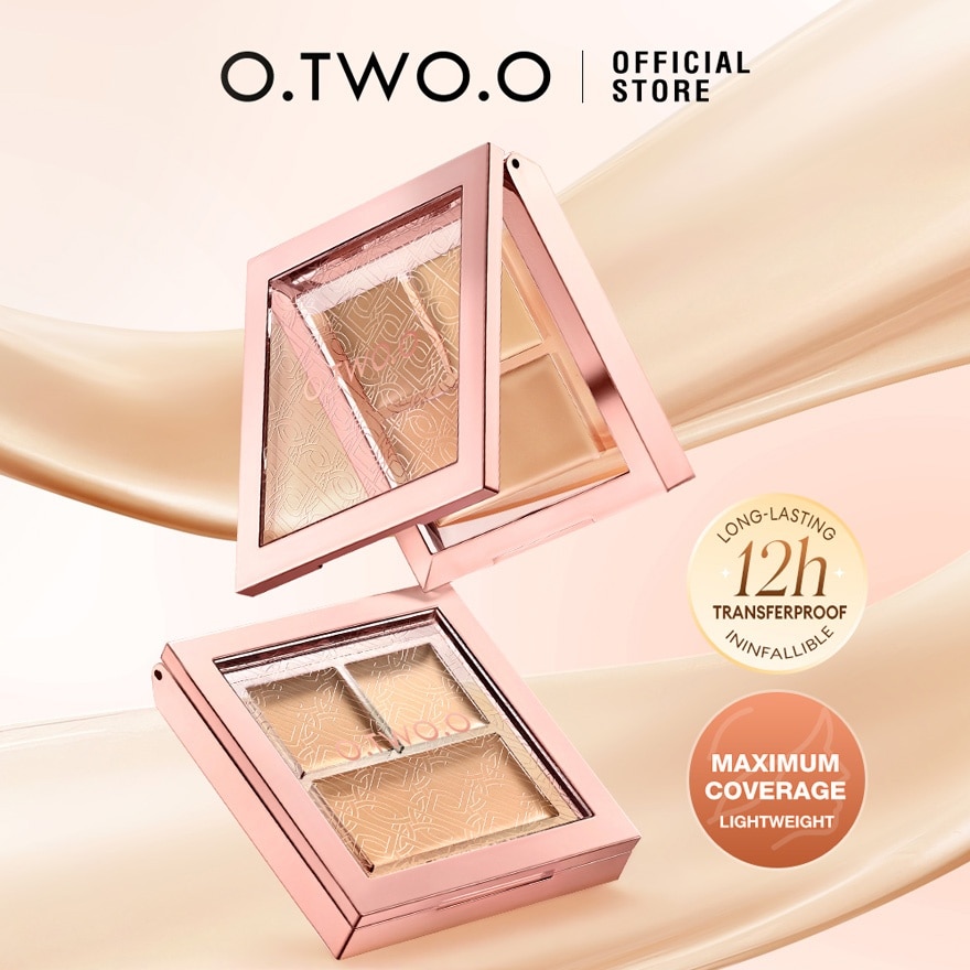 OTWOO Face Makeup Moisturizing High Coverage Concealer 01 Natural 30g image