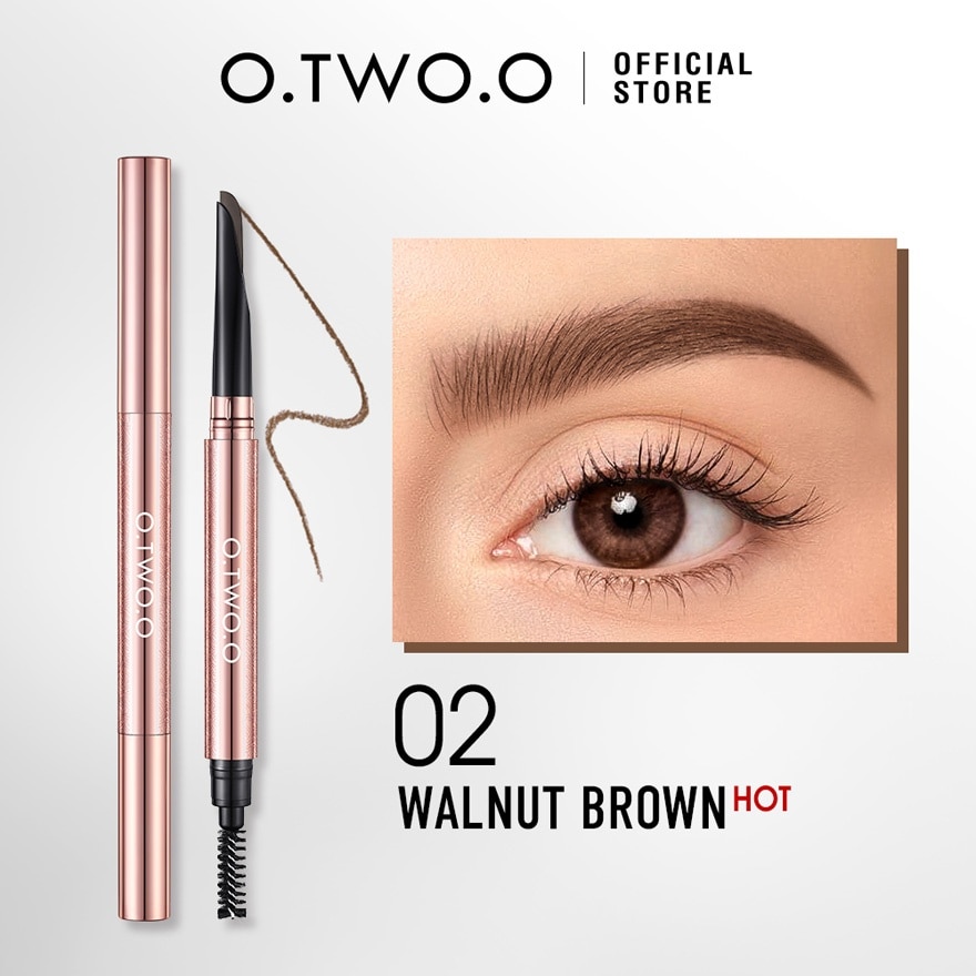 OTWOO Machete Contour Eyebrow Pencil 02 Walnut Brown 35g image