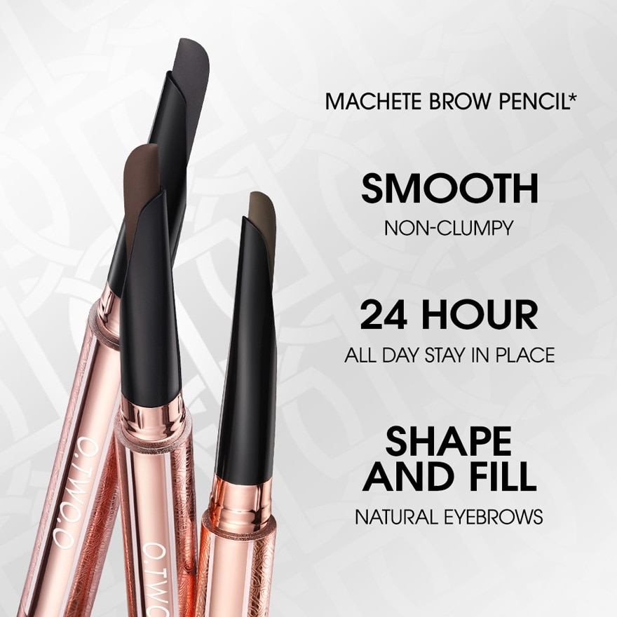 OTWOO Machete Contour Eyebrow Pencil 04 Black Gray 35g image