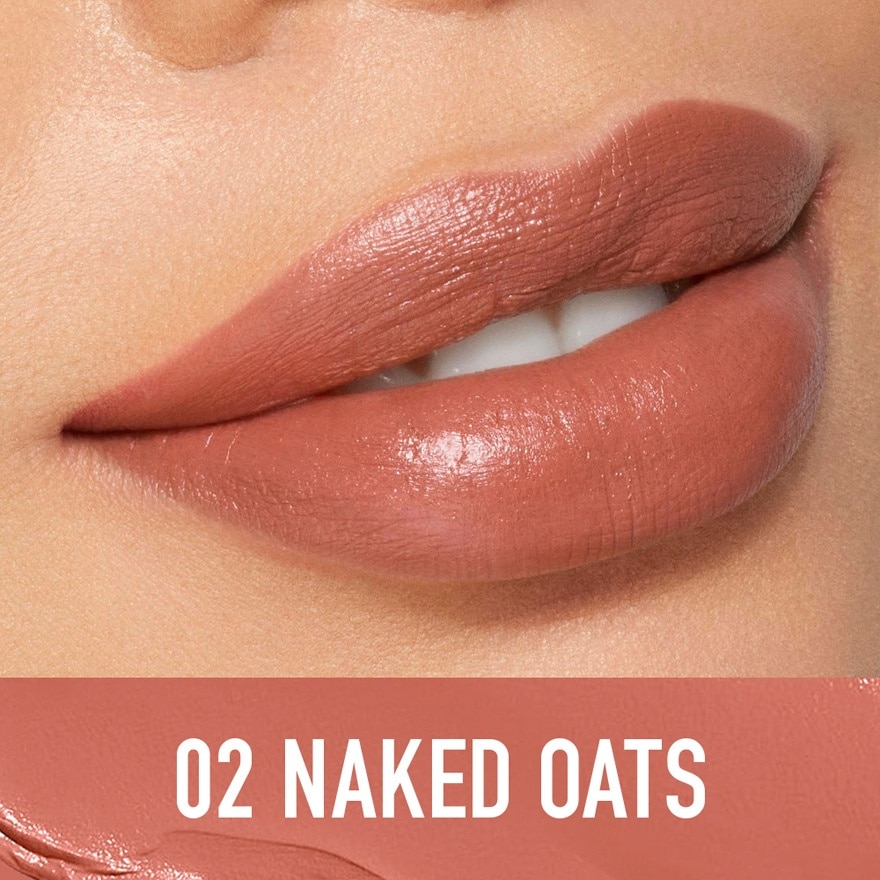 OTWOO Lip Makeup Hydrating Satin Lipstick 02 Naked Oats 3.8g image