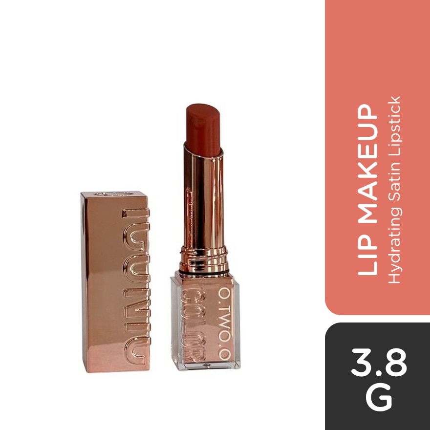 OTWOO Lip Makeup Hydrating Satin Lipstick 03 Chestnuts 3.8g image