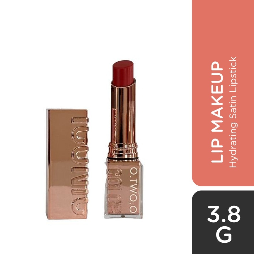 OTWOO Lip Makeup Hydrating Satin Lipstick 06 Cinnamon 3.8g image