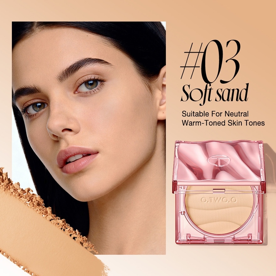 OTWOO Face Makeup Superstay Setting Powder with SPF 30 03 Soft Sand 11g image