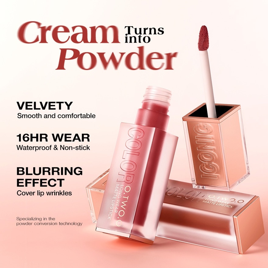 OTWOO Cream And Soft Texture 8 Colors Lip Gloss 02 Tulip 4g image