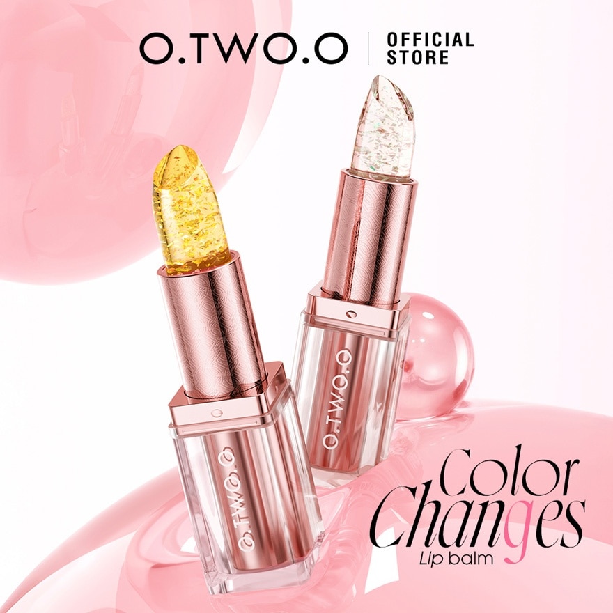 OTWOO Lip Makeup Color Changing Lip Balm Moisturizing Gold 01 Sunlight 3.3g image