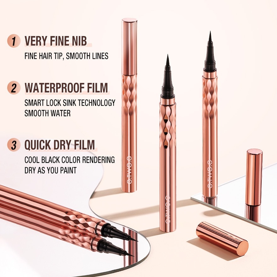OTWOO Eye Makeup Gold Embroidery Eyeliner 0.5g image