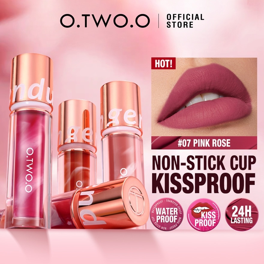 OTWOO Lip Makeup Ultra Stay Lollipop Lipstick 03 Cocoa Brown 2.5g image