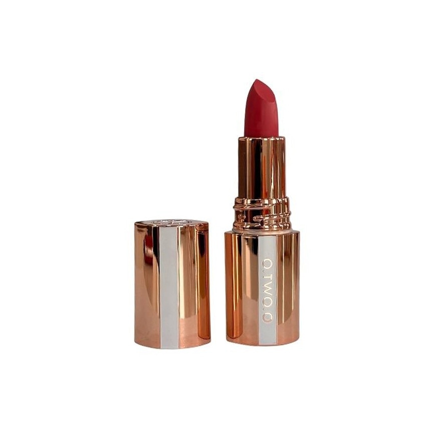 OTWOO Lip Makeup Misty Kiss Lock Color Matte Lipstick M17 Revolt 4g image