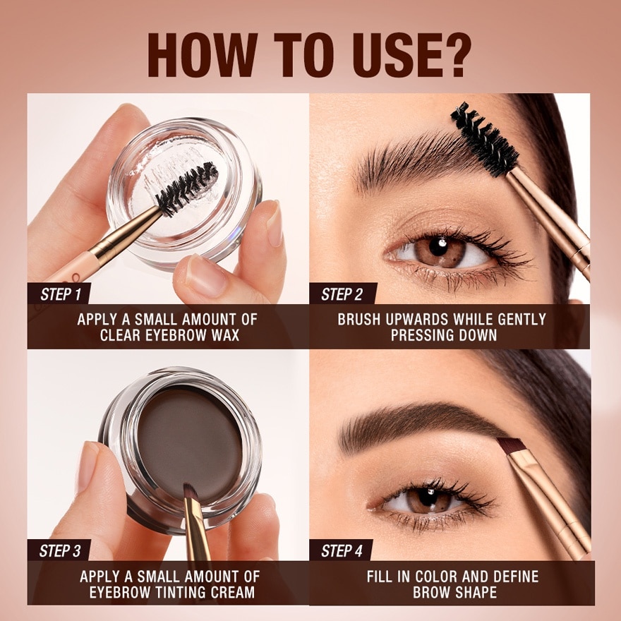 OTWOO Eye Makeup Fluff Shaping Brow Cream 01 Gray Brown 4.5g image