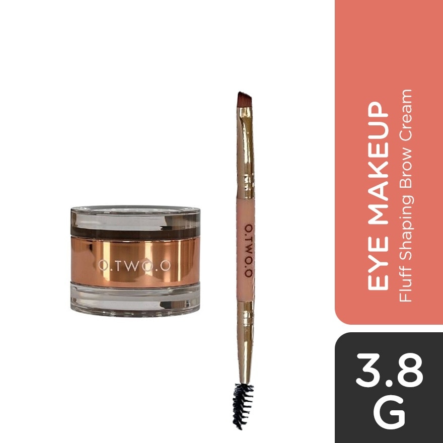 OTWOO Eye Makeup Fluff Shaping Brow Cream 01 Gray Brown 4.5g image