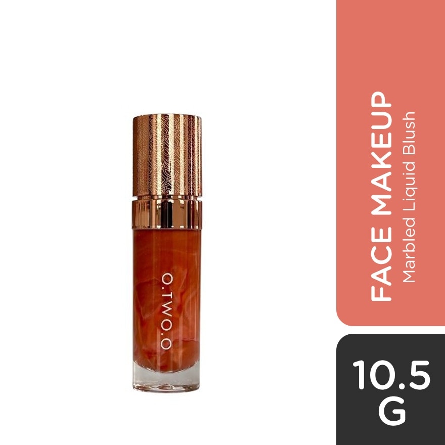 OTWOO Face Makeup Marbled Liquid Blush 08 Toffee 10.5g image