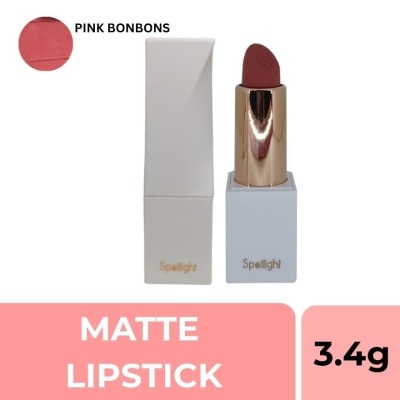 SPOTLIGHT - SPOTLIGHT Velvet Matte Lipstick Pink Bonbons 3.4g image