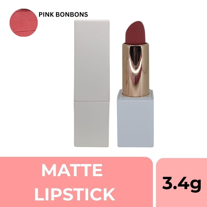SPOTLIGHT Velvet Matte Lipstick Pink Bonbons 3.4g image