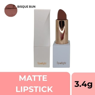 SPOTLIGHT - SPOTLIGHT Velvet Matte Lipstick Bisque Bun 3.4g image