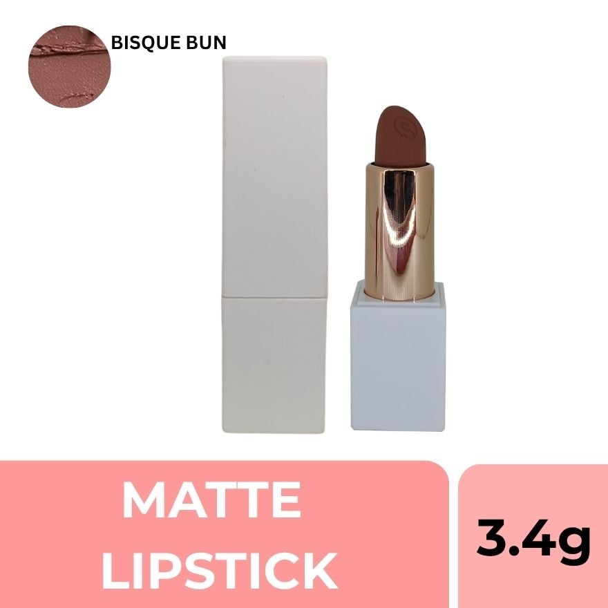 SPOTLIGHT Velvet Matte Lipstick Bisque Bun 3.4g image