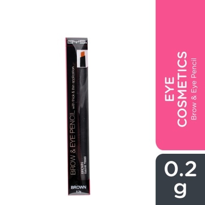 BYS BYS Eye Cosmetics Brow & Eye Pencil Brown 0.2g image