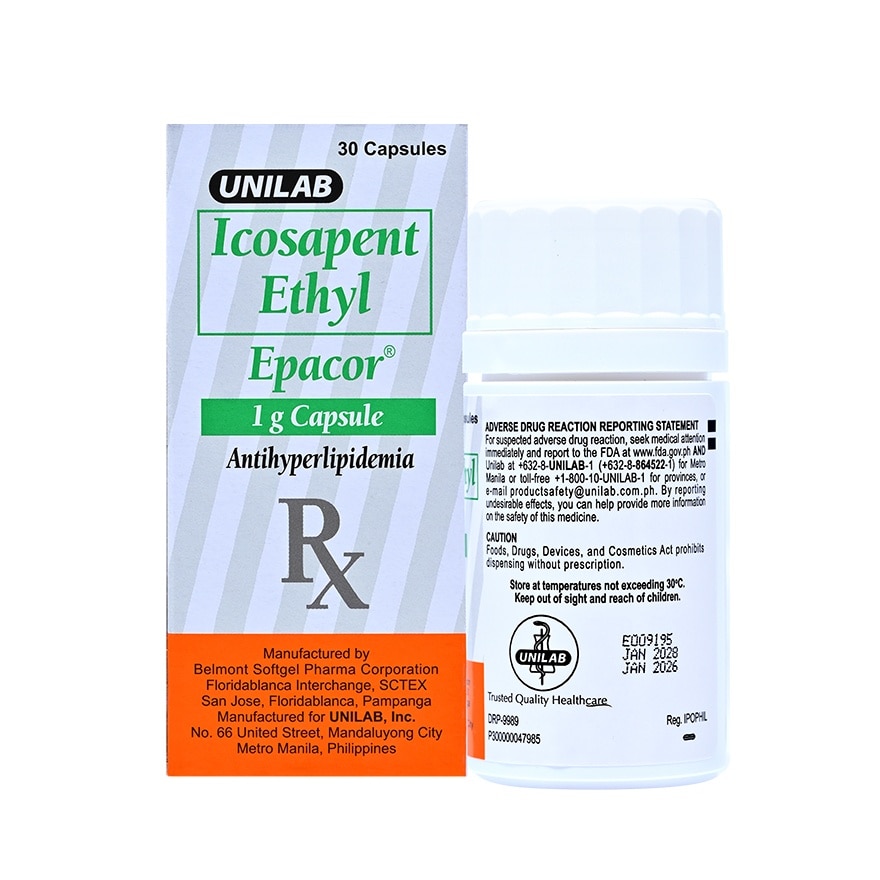 EPACOR 1g Capsule 30s [PRESCRIPTION REQUIRED] image